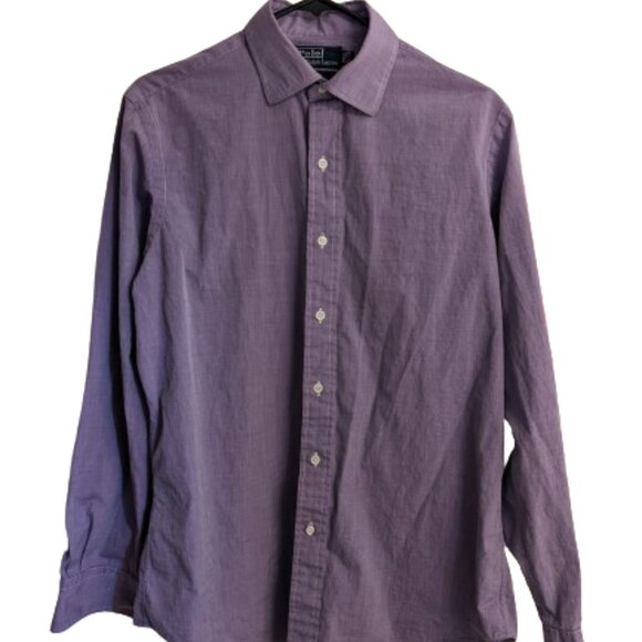 Polo by Ralph Lauren Button Down Shirt Light Purple - Picture 1 of 10